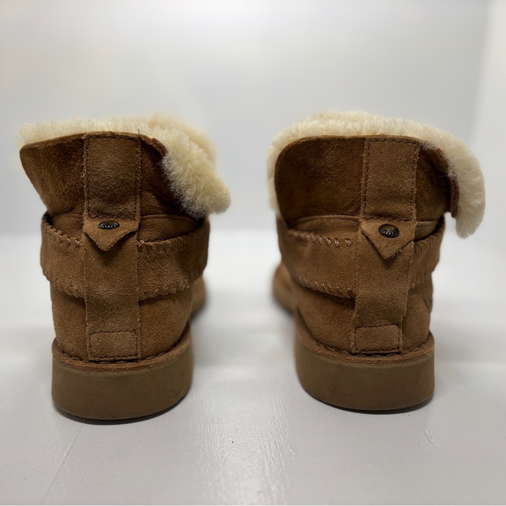 UGG McKay women's ankle boots in the "Chestnut" color size 7 EU 38 - Picture 6 of 11